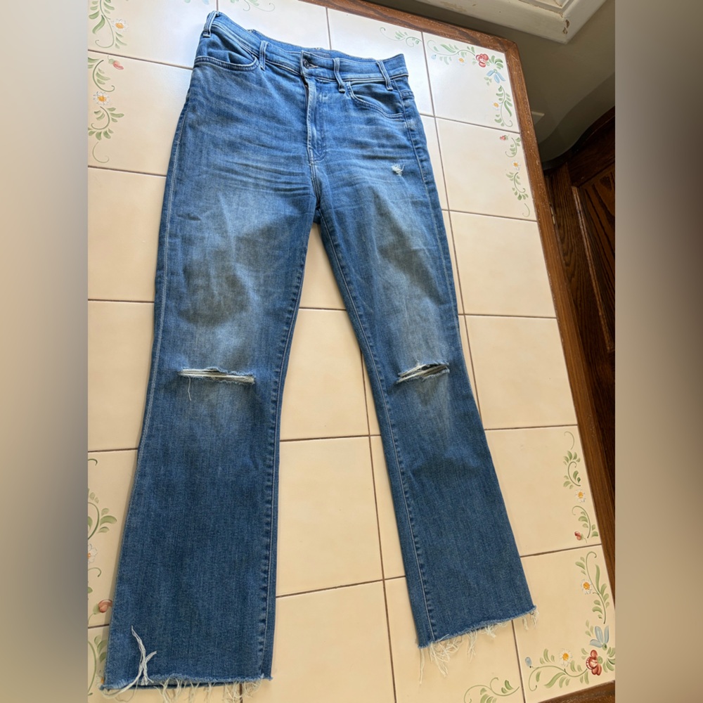Mother the Hustler Ankle Fray - -28